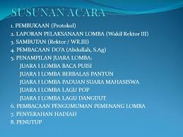 Kumpulan pantun pembuka pidato for android apk download. Susunan Acara 1 Pembukaan Protokol Ppt Download