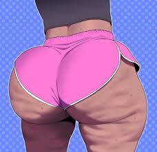 d-art, 1girls, big ass, booty shorts, dark skin - R34 Vault