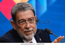 Saint Vincent Grenadines Prime Minister Ralph Stock Photo 2336691149