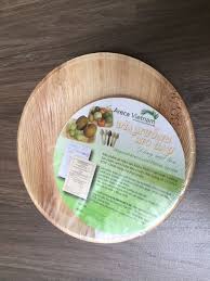 10 Inches Round Areca Leaf Plates Of 20 Leaf Plates Palm Leaf Plates Plates