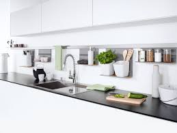 Linero Mosaiq Backsplash Midway System By Kessebohmer Gmbh Germany Small Apartment Kitchen Kitchen Furnishings Kitchen Interior