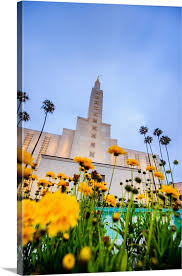 They were the only ones i went to who were able to accomodate the request and able to get all four done by 3pm! Los Angeles California Temple With Flowers Los Angeles California Wall Art Canvas Prints Framed Prints Wall Peels Great Big Canvas