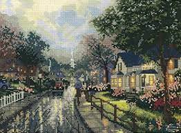 Froo www.froo.com froo cross sell, free cross sell, cross promote, marketing, listing apps, apps, application thomas kinkade christmas time cross stitch pattern***look*** preview a sample of this pattern below copy paste into your browser l. Hometown Memories Counted Cross Stitch Kit 12x9 Thomas Kinkade