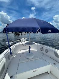 Shop ebay for great deals on fishing umbrella tents. Boat Table For Pontoons Ski Boats Cruisers And Fishing Boats Works Great On Pool Decks Too Aughog Products Beach Umbrella Sand Anchors Sandbar Anchors And More