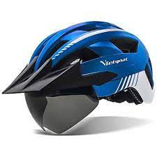 Victgoal Bike Helmet With Usb Rechargeable Rear Light Detachable Magnetic Goggles In 2021 Bike Helmet Helmet Bike