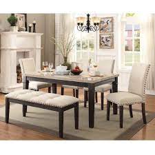From the latest styles of kitchen tables to dining benches, ashley homestore combines the latest trends with technology to give you the very best for your home. Dining Set With Upholstered Bench Off 65