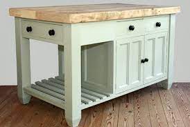 Solid wood kitchen island with seating. Add A Slatted Shelf To One End Of Your Kitchen Island For Storing Heavy Pots And Pans This Ligh Freestanding Kitchen Freestanding Kitchen Island Kitchen Units