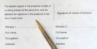 The execution of a will is to be done by the executor appointed for the purpose by the testator. Signing And Execution Of A Will Are They The Same Thing