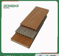 Factory Customized Color Size Deep Embossed Wood Grain Texture Outdoor WPC  Co-Extrusion Decking