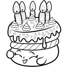 Shopkins Birthday Shopkins Coloring Pages Free Printable Shopkin Coloring Pages Birthday Coloring Pages