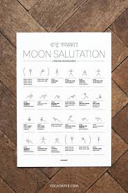 Sun salutations (surya namaskara in sanskrit)are used in yoga practices like ashtanga yoga as a means of warming up and also as a means of focusing the mind. Moon Salutation Yoga Sequence Yoga Paper