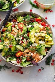 Footnotes for fish, salmon, chinook, smoked. Avocado Smoked Salmon Salad With Dijon Honey Vinaigrette