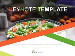 This is good to explain the healthy and beautiful food culture of korean food. Healthy Food Keynote Template Free Download
