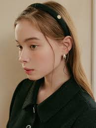 룩캐스트 사샤 트위드 헤어밴드