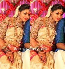 Sneha Prasanna S Baby Shower Function Jewellery Jewellery Designs Baby Shower Jewelry Indian Jewellery Design Saree Trends