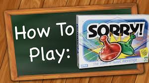 It doesn't have to be a card. How To Play Sorry Youtube
