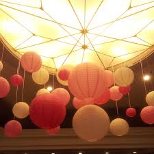 10 Stuck Laterne Papierlaterne Lampions Dekoration Lampion Deko Party Garten