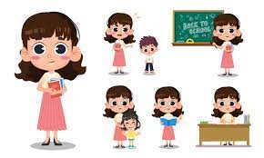 Maybe you would like to learn more about one of these? Teacher Teaching Concept Design Teacher Clipart Cartoon People Png And Vector With Transparent Background For Free Download Concept Design Character Design Banner Design