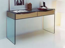 Gulliver Modern Glass Console Table By Tonelli Modern Sofa Table Glass Table Living Room Modern Console Tables