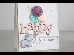Or use one color to create a glittery accent like the road dividers below. Glitter Birthday Card Youtube