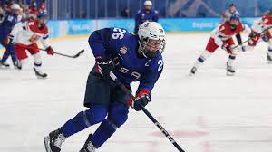 Ice hockey tournaments have been staged at the olympic games since 1920. Olympic Men S Ice Hockey U S Beat Germany 3 2 To Top Group A