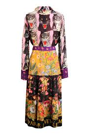 Gucci Floral Silk Dress
