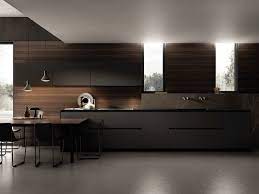 Contempora Linear Kitchen Contempora Collection By Aster Cucine Design Lorenzo Granocchia Home Nyc Modern Kitchen Cabinets One Wall Kitchen