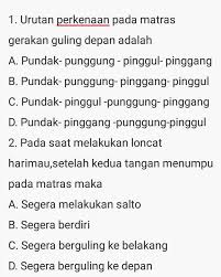 Gerakan ini dapat diawali dengan gerak guling. Tolong Dibantu Jangan Asal Jawablanjutan Soal10 Pada Gerakan Lenting Tangan Kedua Kaki Dilecutkan Brainly Co Id