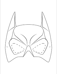 Can you believe that a footprint from your little one is used to create the body, while the handprint is used to create the cape? 10 Best Printable Superhero Mask Cutouts Printablee Com