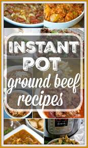Packed with protein and full of flavor your whole family will love, this dinner is sure to please and makes great leftovers too! Instant Pot Ground Beef Recipes The Typical Mom Instant Pot Dinner Recipes Recipes Using Ground Beef Ground Beef Recipes