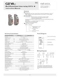 This would be done in 12v and the sequence will be initiated by a the shown diagram is pretty. Grt8 M Instruction Manual En Cdr Manualzz