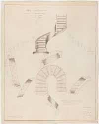 Maybe you would like to learn more about one of these? Drawing Plan Development And Elevation For A Spiral Staircase That Turns To The Right March 1886 Objects Collection Of Cooper Hewitt Smithsonian Design Museum