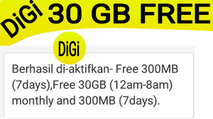Enjoy the working idea free net codes for unlimited 3g, 4g or 2gb. Digi 30gb Free 12am 8am Free Internet Digi 30 Gb 1 Hari Youtube