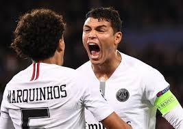يعتقد البرازيلي ماركينيوس لاعب باريس سان جيرمان، أن مواطنه نيمار دا سيفا، سيسبب مشاكل كثيرة لبرشلونة في مواجهة دوري الأبطال، كما فعل ضد البي أس جي عندما كان وايضا وقال ماركينيوس: Ù…Ø§Ø±ÙƒÙŠÙ†ÙŠÙˆØ³