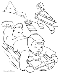We have simple images for younger coloring fans and advanced images for adults to enjoy. Free Printable Winter Coloring Pages Coloring Home