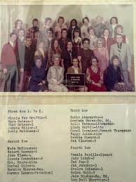 Staff pictures from Finch Elementary. 1972-1974