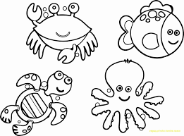 Sea Creatures Coloring Page Fresh Coloring Book Ideas 60 Sea Creatures Coloring Pages Kleurplaten Free Foto S
