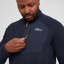 OEX Men's Braewick Half Zip Fleece