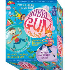 Bubble Gum Factory Science Kit Science Kits Educational Toys For Kids Bubble Gum