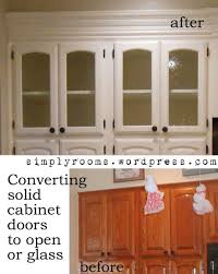 Diy Changing Solid Cabinet Doors To Glass Inserts Glass Kitchen Cabinets Diy Cabinet Doors Cabinet Doors