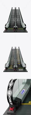 Download Double Escalator Mockup 66591 Desirefx Com In 2020 Bag Mockup Mockup Escalator