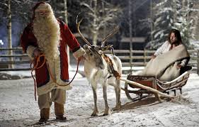 Image result for images jesus christ and santa claus