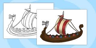 Moana birthday party moana party pirate birthday pirate theme cardboard boat race cardboard crafts deco theme marin moana boat baby sensory board. A4 Viking Boat Template Cut Out Ks2 History
