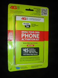 Straight Talk Bring Your Own Phone Byop Verizon Activation Kit 4g Lte 3g Cdma Sim Cards Cell Phone Bill 4g Lte