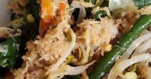 Cara membuat bumbu kluban atau urap. Resep Khas Banyumas Kluban
