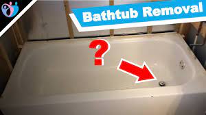 Before you can get the bathroom you. How To Remove A Bathtub And Drain A Quick Diy Tub Removal Guide Youtube
