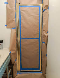 Whatever updates you're dreaming of, it will pay to plan ahead. How To Paint A Shower Door Frame On The Cheap Lovely Etc
