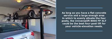 This is a custom 6.000 lb capacity single post car lift. Buyer Guide Best Rated 4 Post Car Lifts North American Auto Equipment