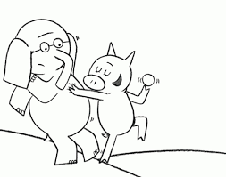 Elephant And Piggie Coloring Pages Elephant And Piggie Coloring Coloring Pages Elephant Coloring Page Piggie And Elephant