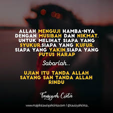 Lihat, hampir semua masjid dan surau mengadakan solat hajat setiap hari. Kata Kata Allah Sayang Hambanya